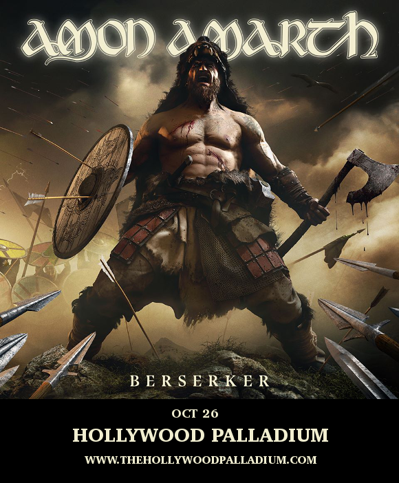Amon Amarth, Arch Enemy & At The Gates at Hollywood Palladium