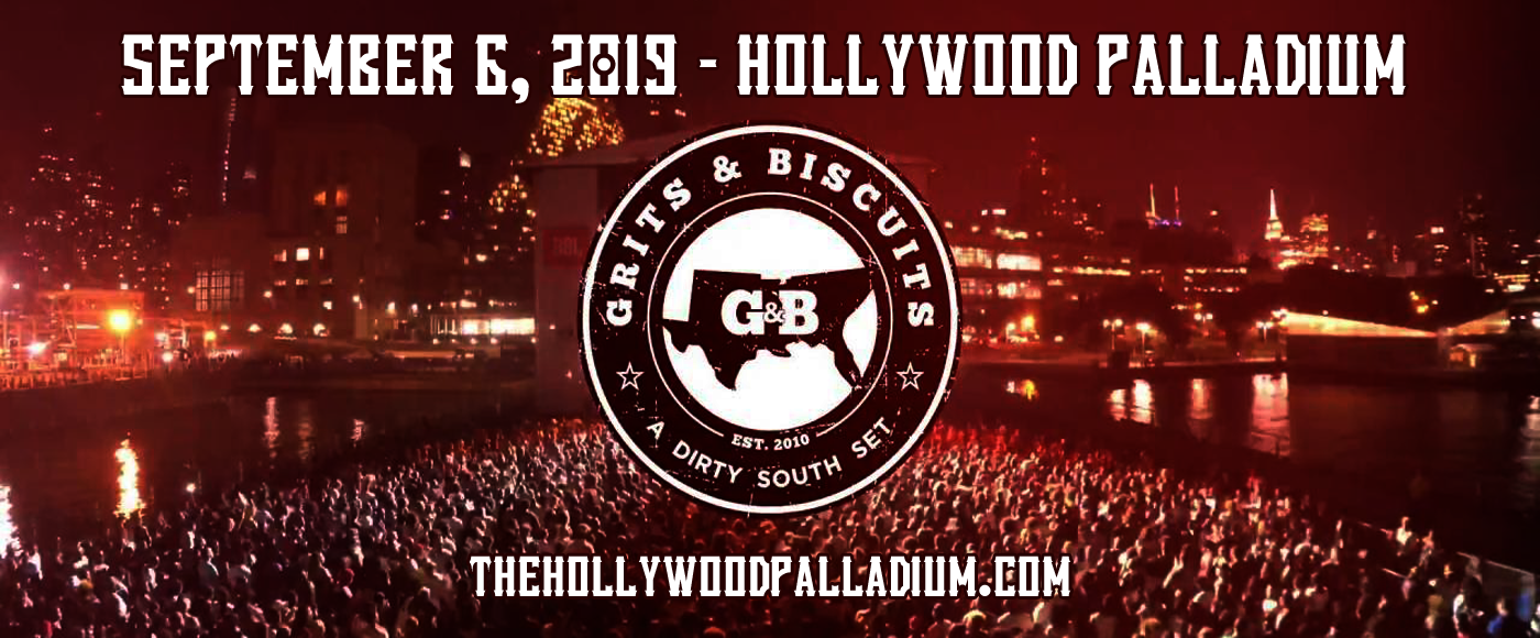 Grits and Biscuits Tickets 6th September Hollywood Palladium