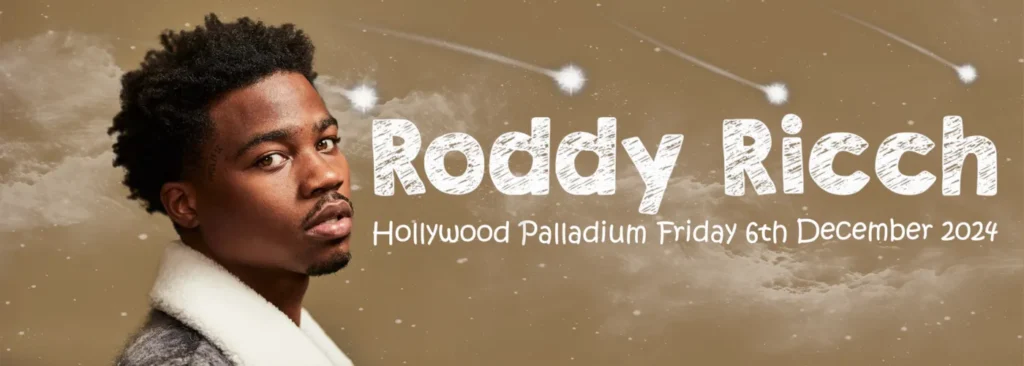 Roddy Ricch at Hollywood Palladium